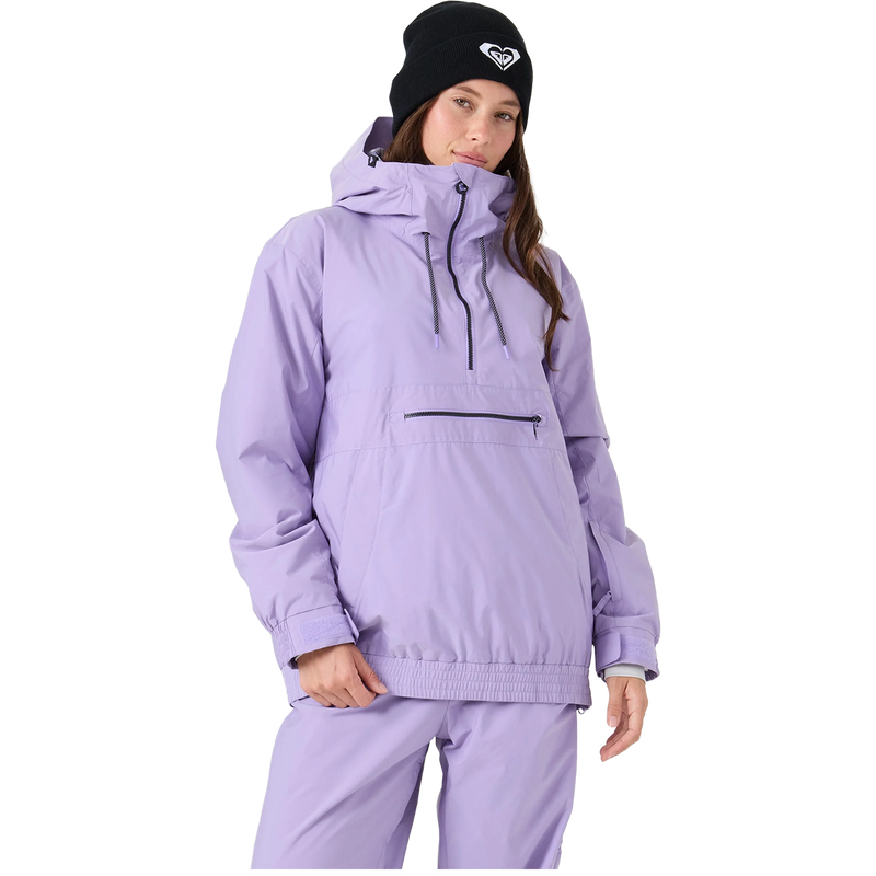 Roxy Women's Downtown Anorak in Sunlit Allium