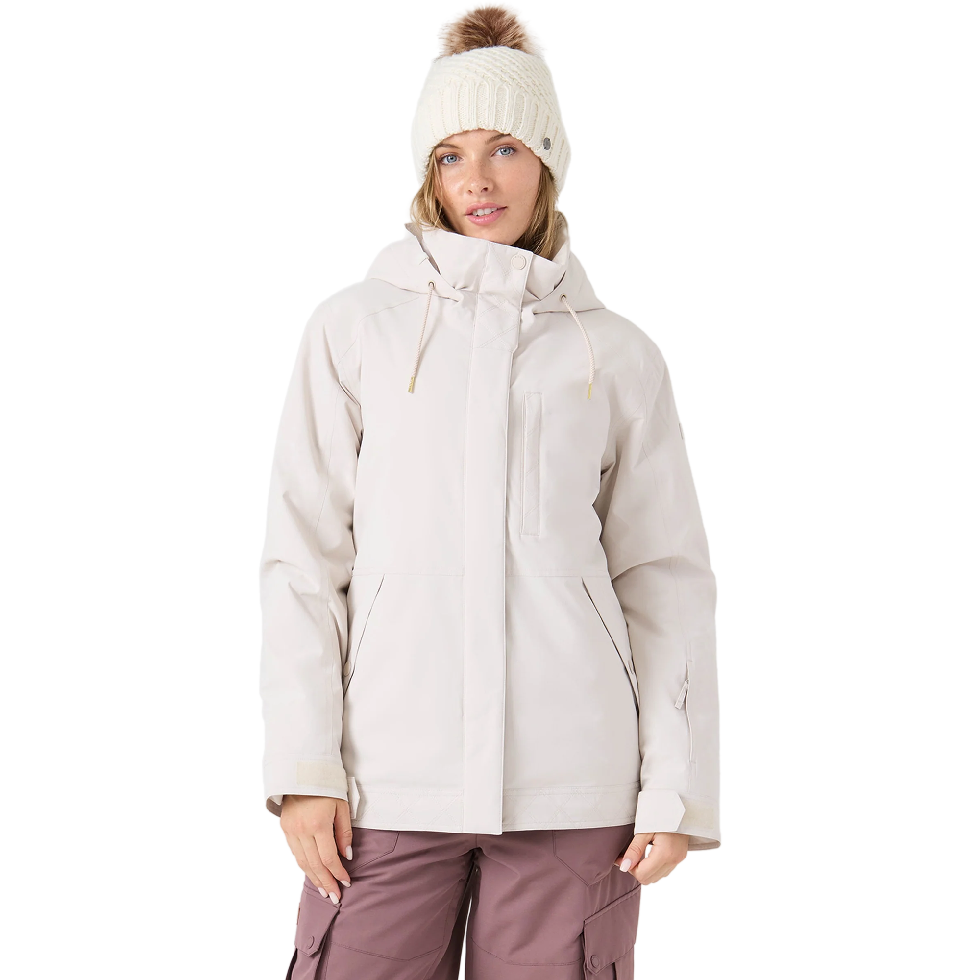 Roxy Women's Billie Jacket in Moon Beam