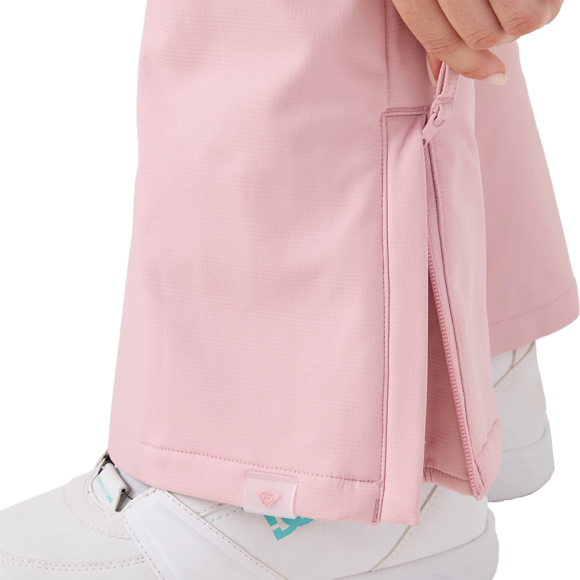 Roxy Women's Rising High Pant Short Cuff Zipper