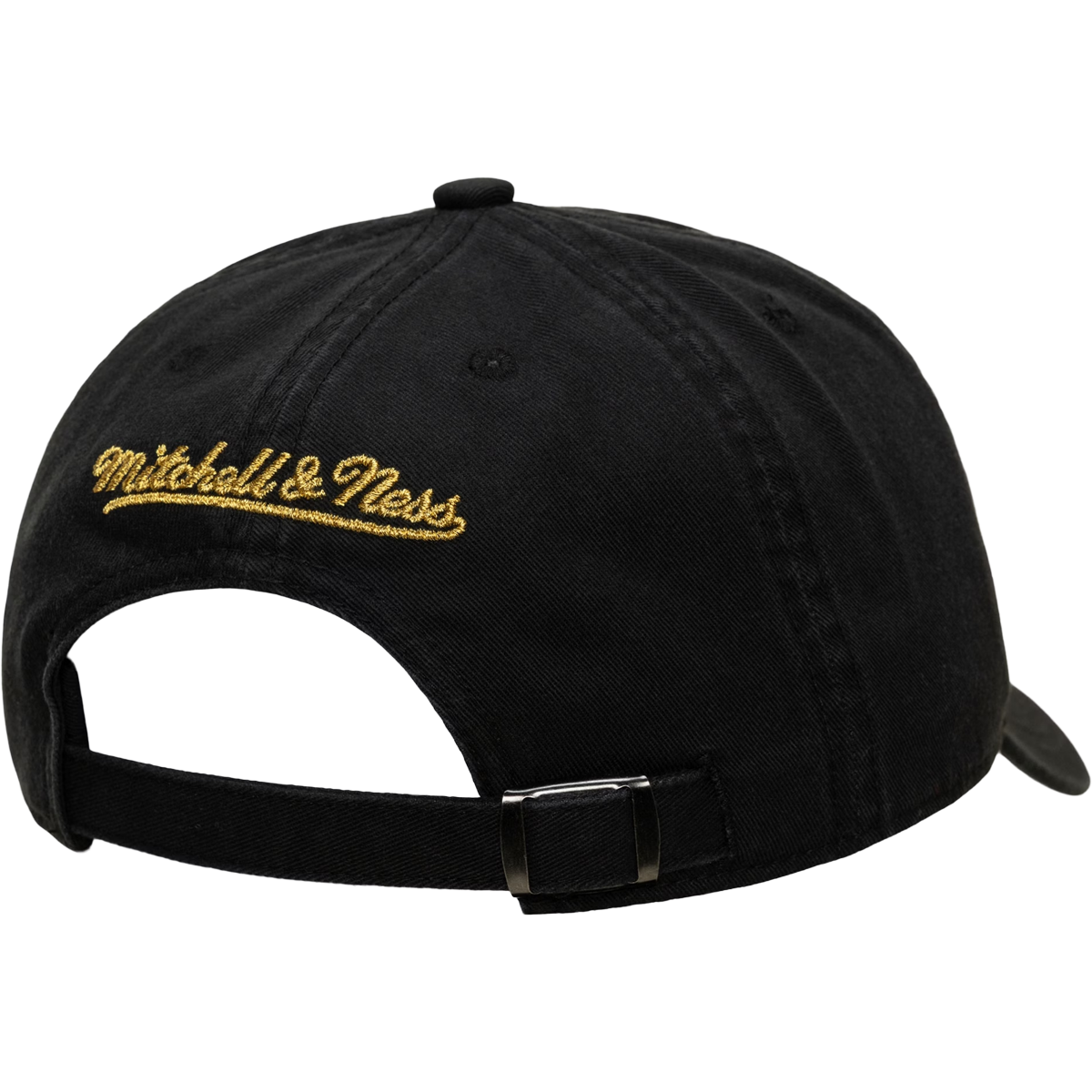 Warriors Black and Gold Snapback Hardwood Classics alternate view
