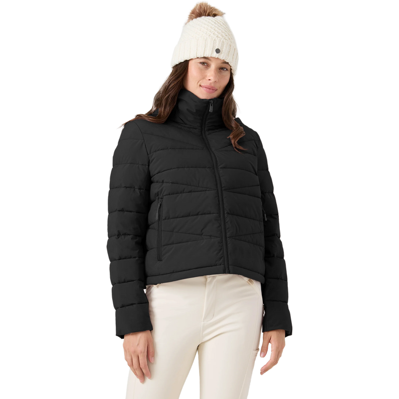 Roxy Women's Kelly Lightweight Puffer in Black