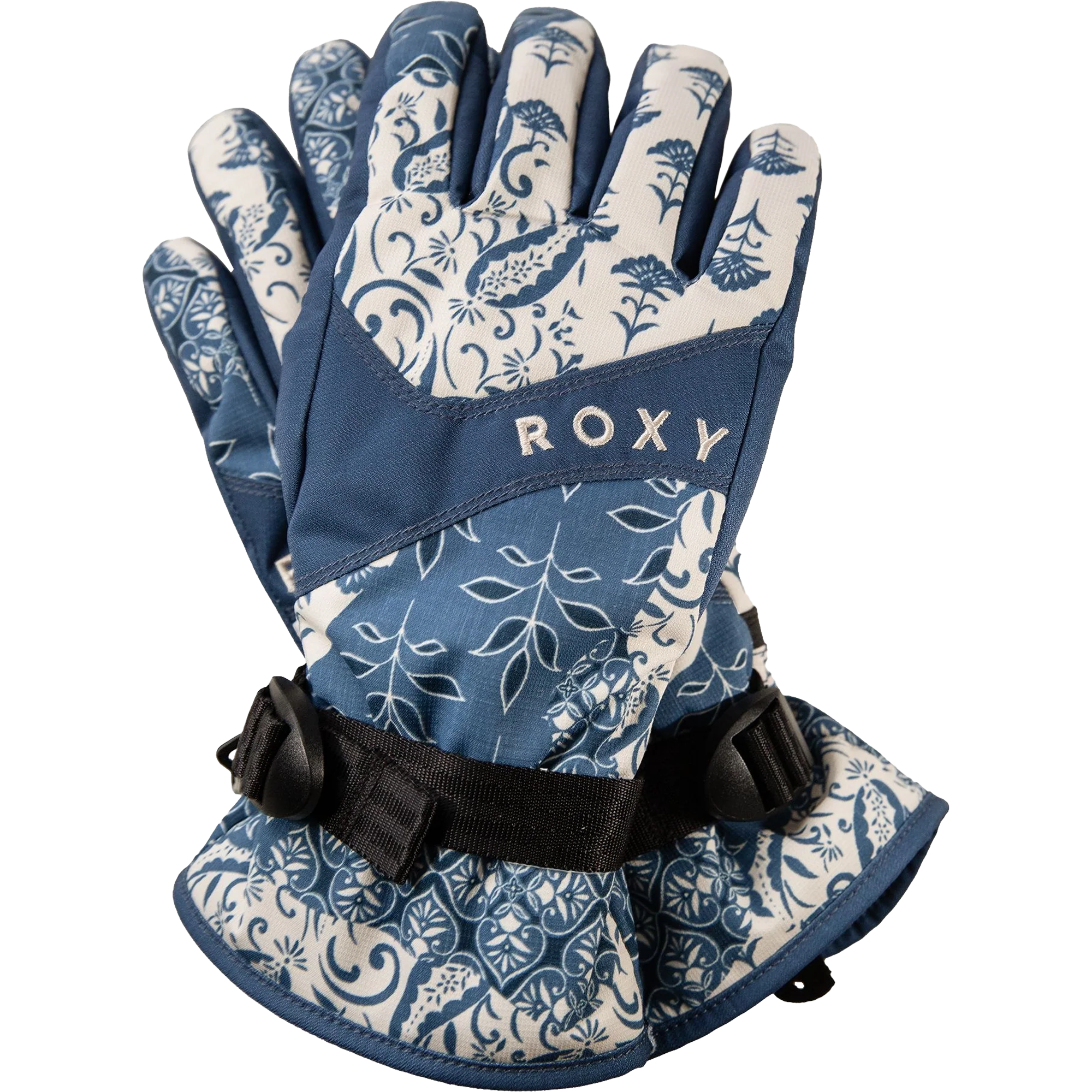 Roxy Women's Jetty Gloves pair back of hand