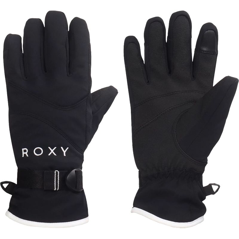 Roxy Women's Jetty Solid Gloves in Black