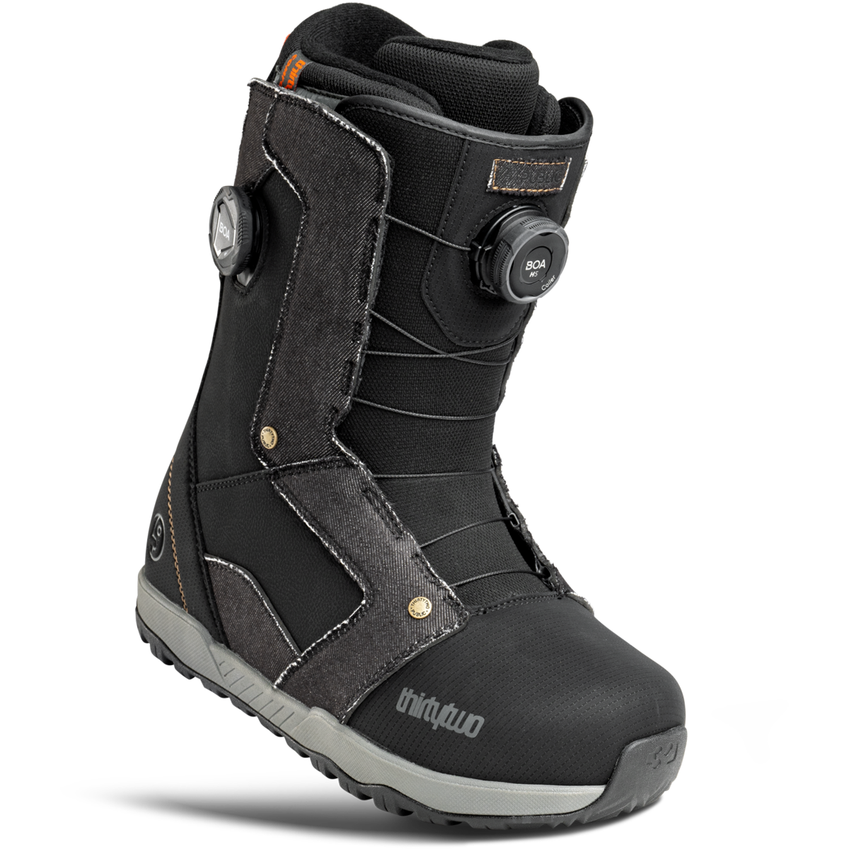 ThirtyTwo STW Double BOA Public in Black Denim