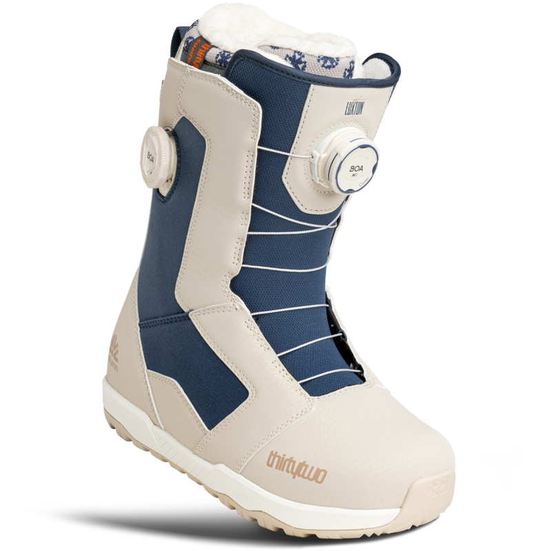 ThirtyTwo Women's STW Double BOA Luxton X Autumn in Tan/Blue