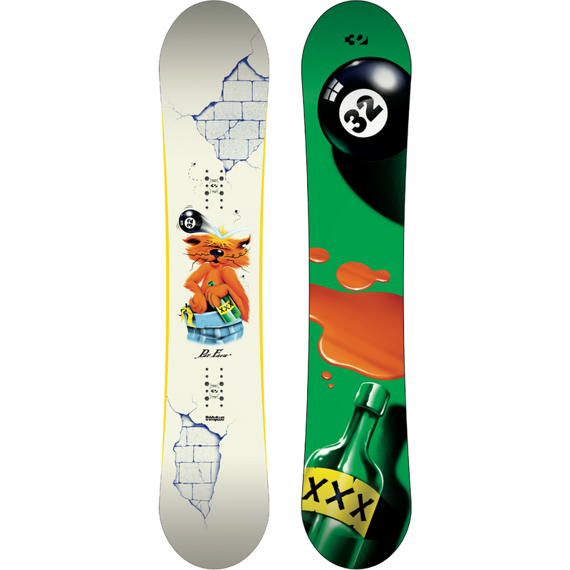ThirtyTwo XXX Fava Pro Snowboard topsheet and base