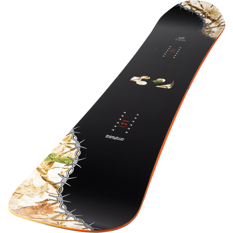 ThirtyTwo T32M vertical 3/4 topsheet view