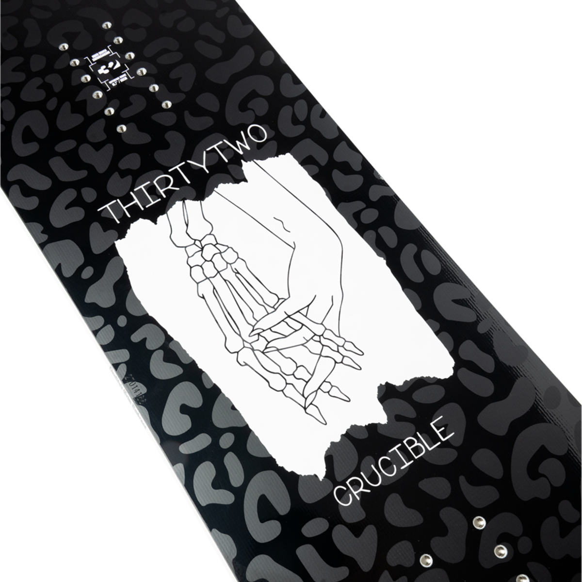 ThirtyTwo Women's Crucible topsheet graphic detail