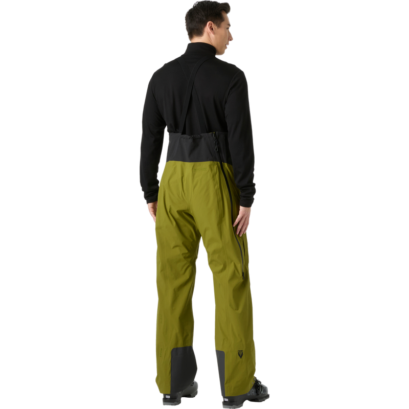 Men's Odin Backcountry Infinity Bib Pant, Helly Hansen Men's Odin Backcountry Infinity Bib Pant back on model