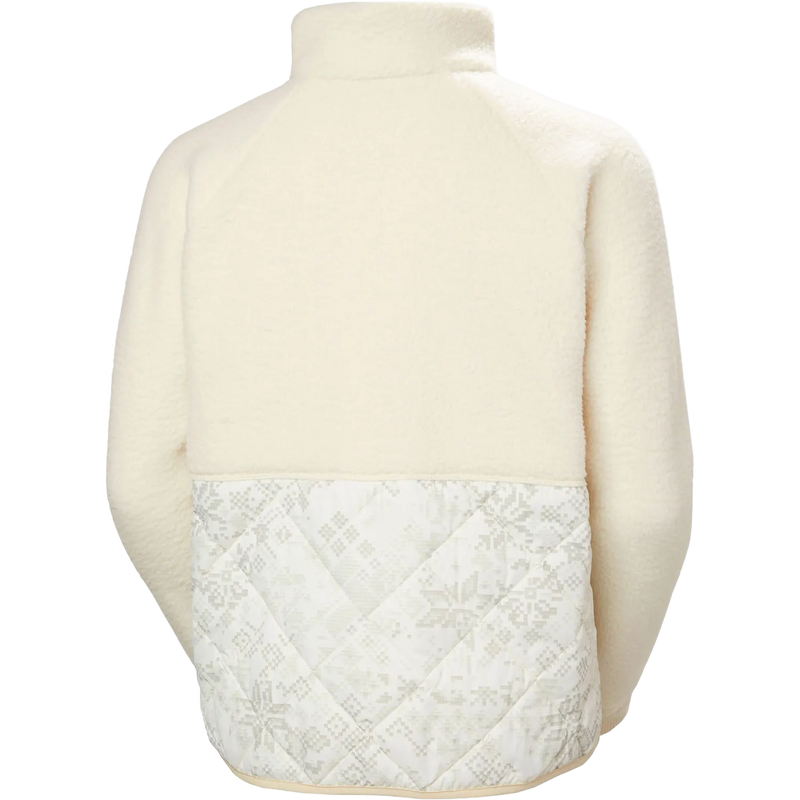 Helly Hanson Women's Bliss Hybrid Jacket in Cream back view