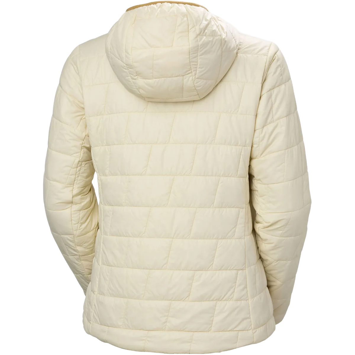 Helly Hansen Women's Lifaloft Pullover Hood in Cream back view detail