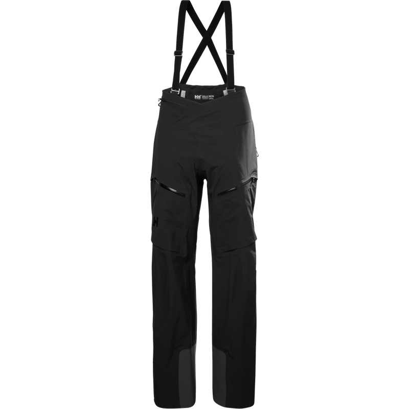 Helly Hansen Women's Odin Backcountry Infinity Bib Pant in 990-Black