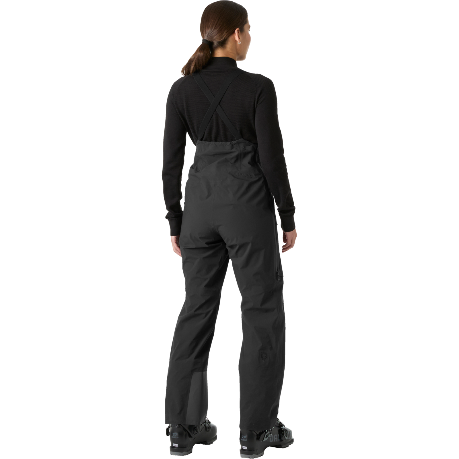 Helly Hansen Women's Odin Backcountry Infinity Bib Pant back on model