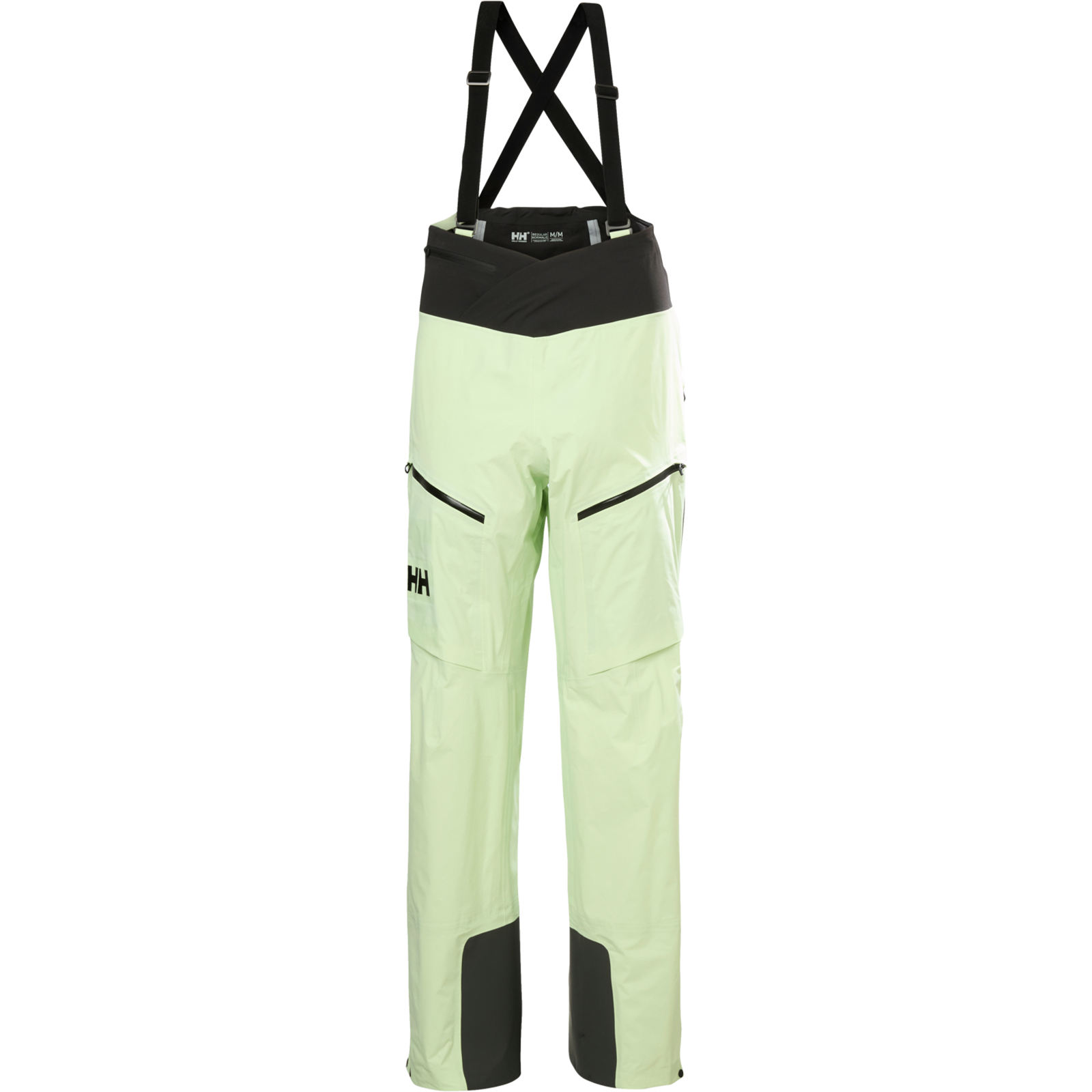 Helly Hansen Women's Odin Backcountry Infinity Bib Pant in 398-Washed Lime