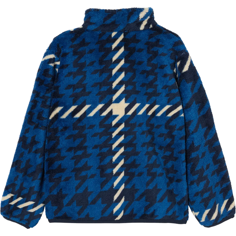 Youth Chill Fleece Jacket, Helly Hansen Youth Chill Fleece Jacket in Navy AOP back view