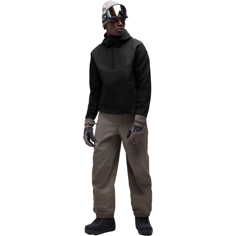 Oakley Men's Wintertide Half Zip Hoodie Front Full View