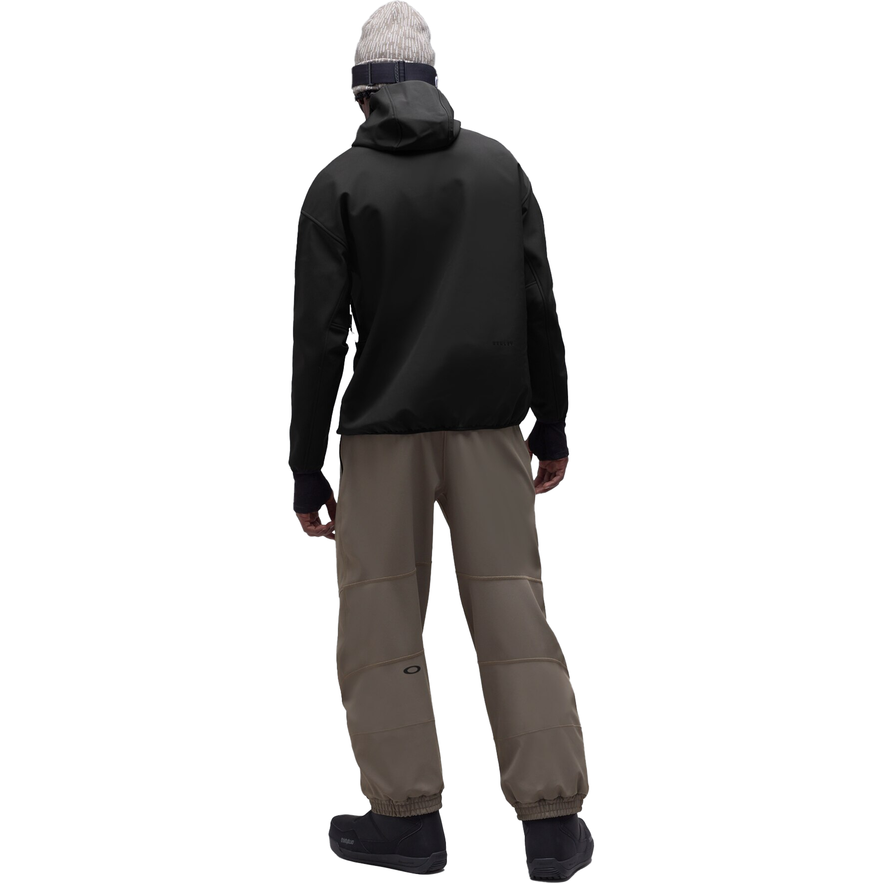 Oakley Men's Wintertide Half Zip Hoodie Back Full View