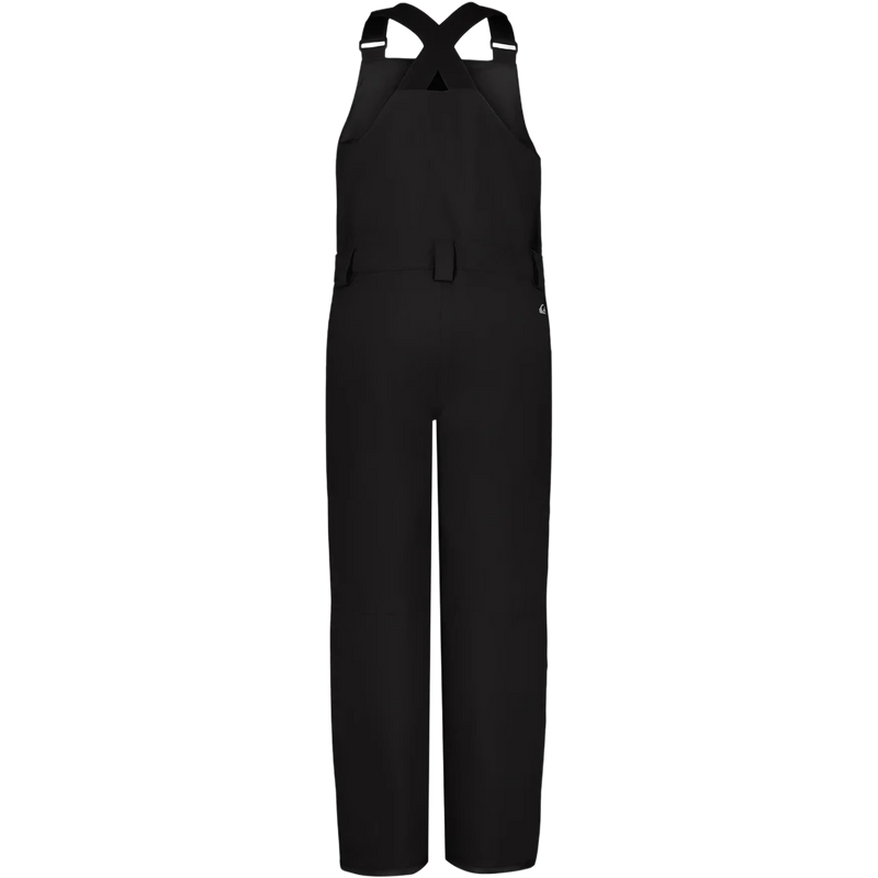 Youth Mash Up Snow Bib Pants, Quiksilver Youth Mash Up Snow Bib Pants in Black back