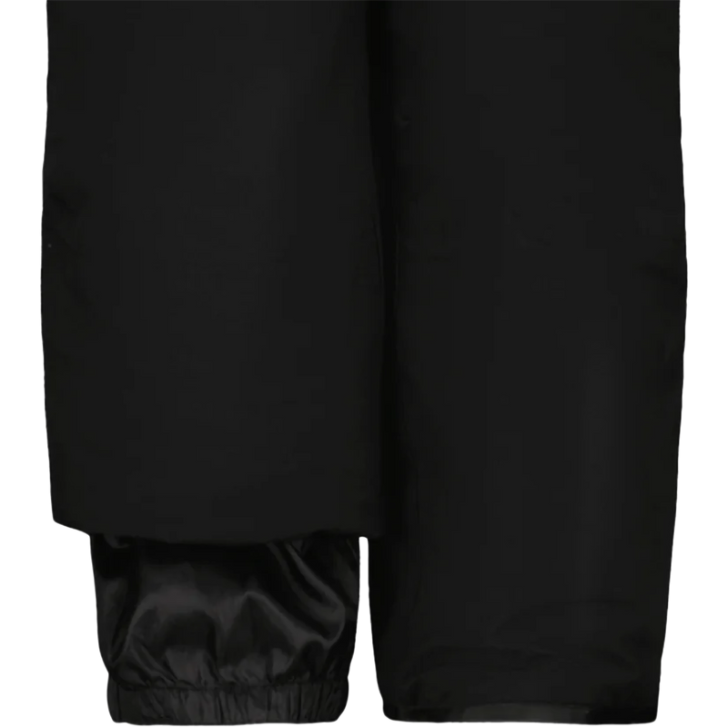 Youth Mash Up Snow Bib Pants, Quiksilver Youth Mash Up Snow Bib Pants in Black cuffs