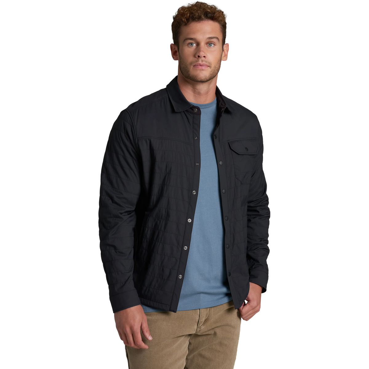 Kuhl Men's The One Shirt Jac in Blackout