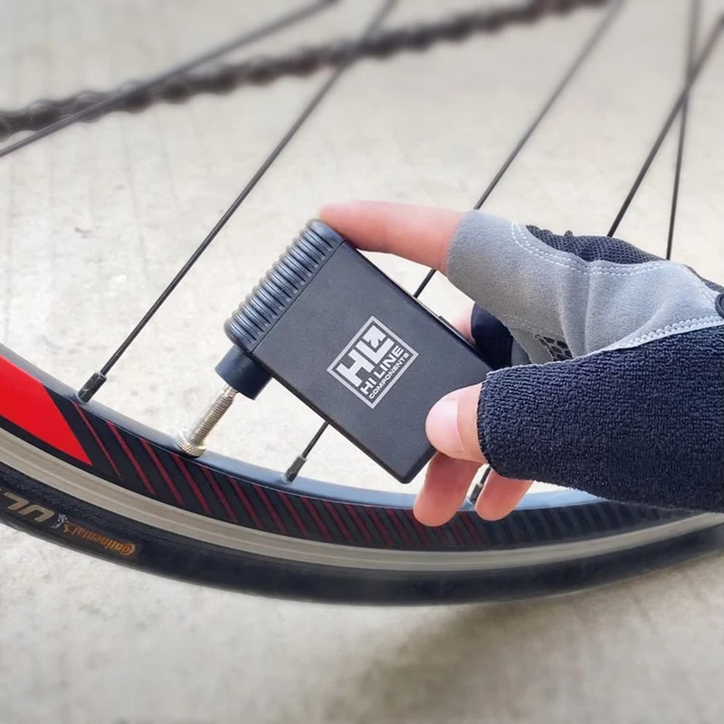 E-Pump Pro 2.0, Hi Line E-Pump Pro 2.0 on presta valve
