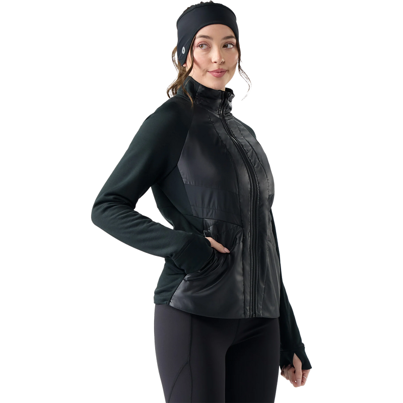 Smartwool Women's Smartloft Hybrid Jacket in Black