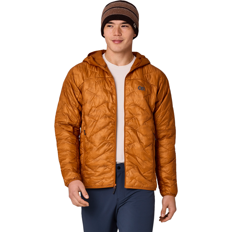 Outdoor Research Men's Superstrand LT Hoodie unzipped