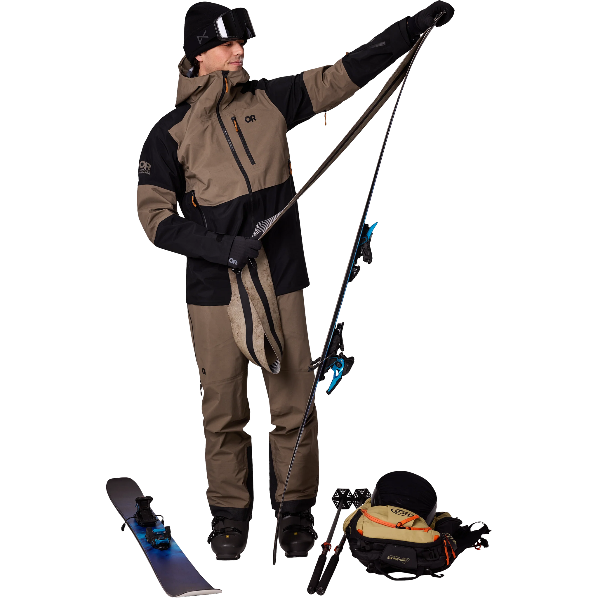 Outdoor Research Men's Hemispheres Team Gore-Tex 3L Jacket full view