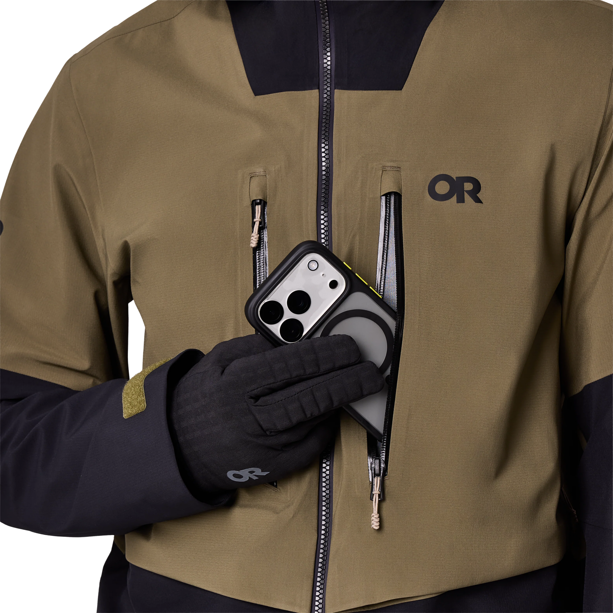 Outdoor Research Men's Skytour LT Jacket chest pocket