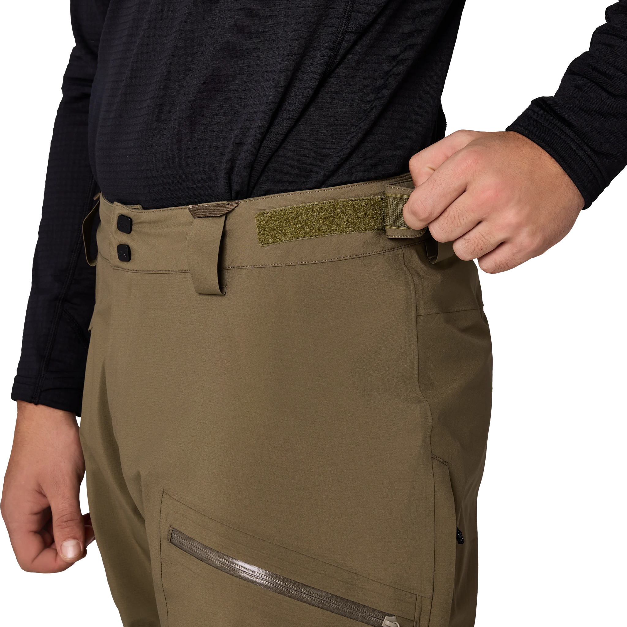 Outdoor Research Men's Skytour LT 3L Pant waist hook and loop
