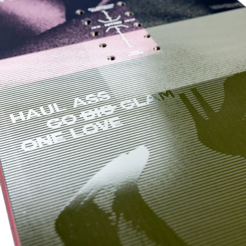 Nitro Women's Alternator X Hailey deck with model slogan 