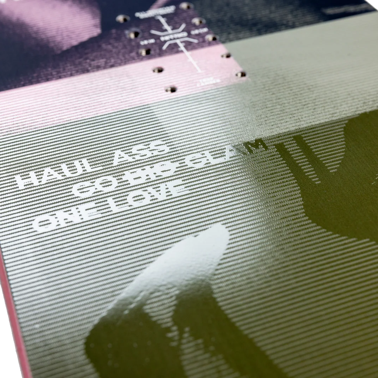 Nitro Women's Alternator X Hailey deck with model slogan 