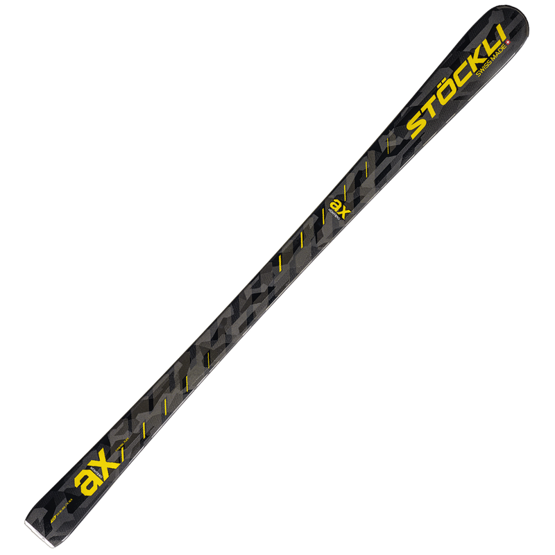 Montero AX with Strive 13D Bindings, Stockli Montero AX - D20 - Strive 13D diagonal no binding