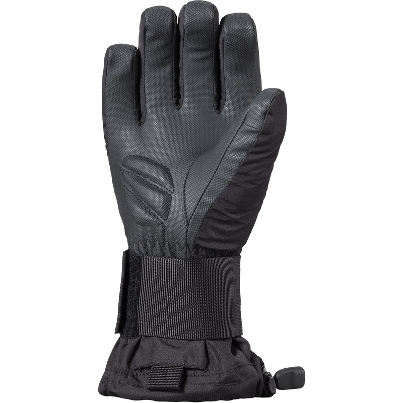 Youth Wristguard Gloves, DaKine Youth Wristguard Gloves in Black palm side