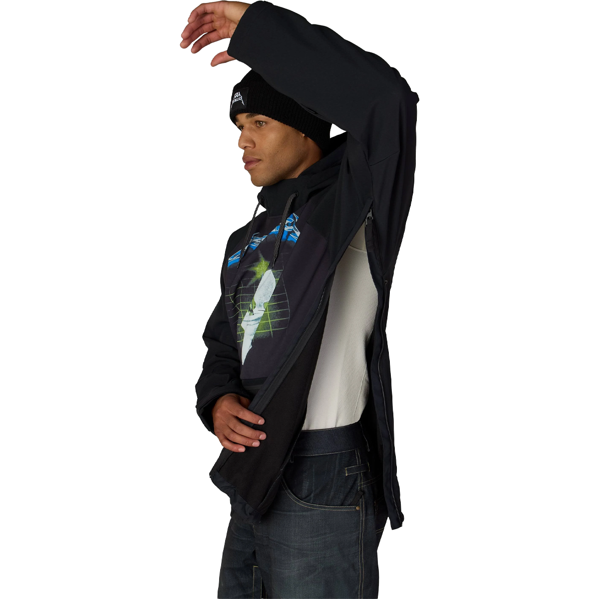 Men's Metallica Waterproof Hoody alternate view