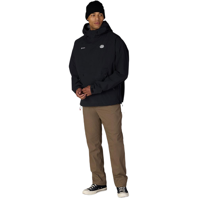 Men's Windstopper Pullover Hoody, 686 Men's Windstopper Pullover Hoody in Black full view
