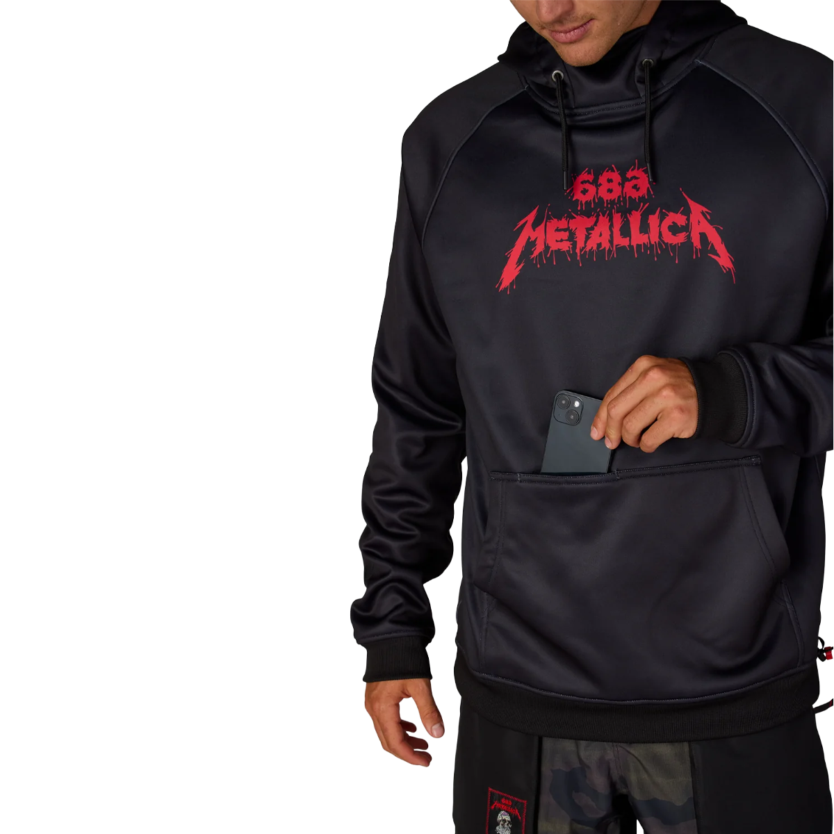 Men's Metallica Bonded Fleece Pullover Hoody alternate view