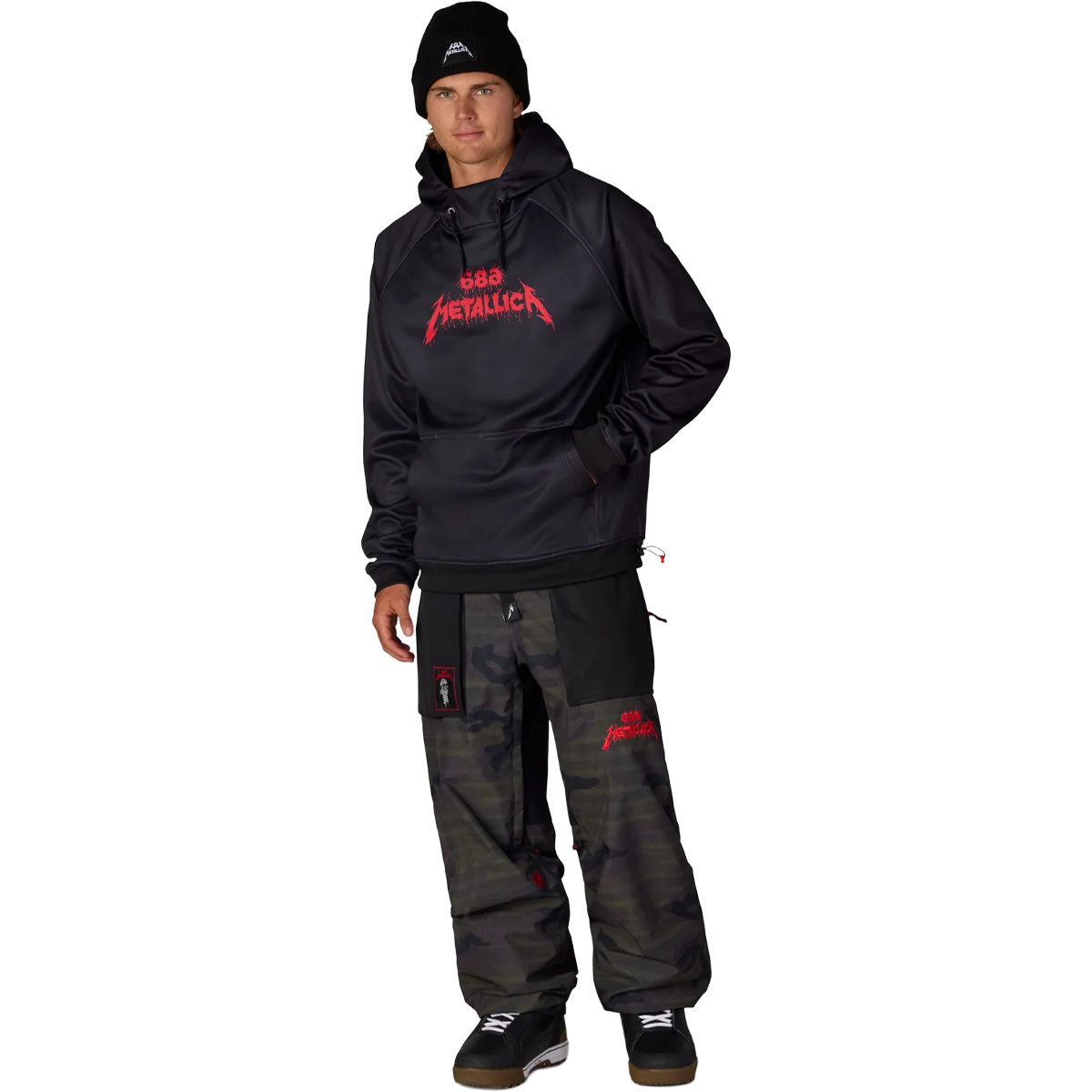 Men's Metallica Bonded Fleece Pullover Hoody alternate view