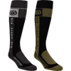 686 Men's Merino Flow Sock 2pack in Assorted