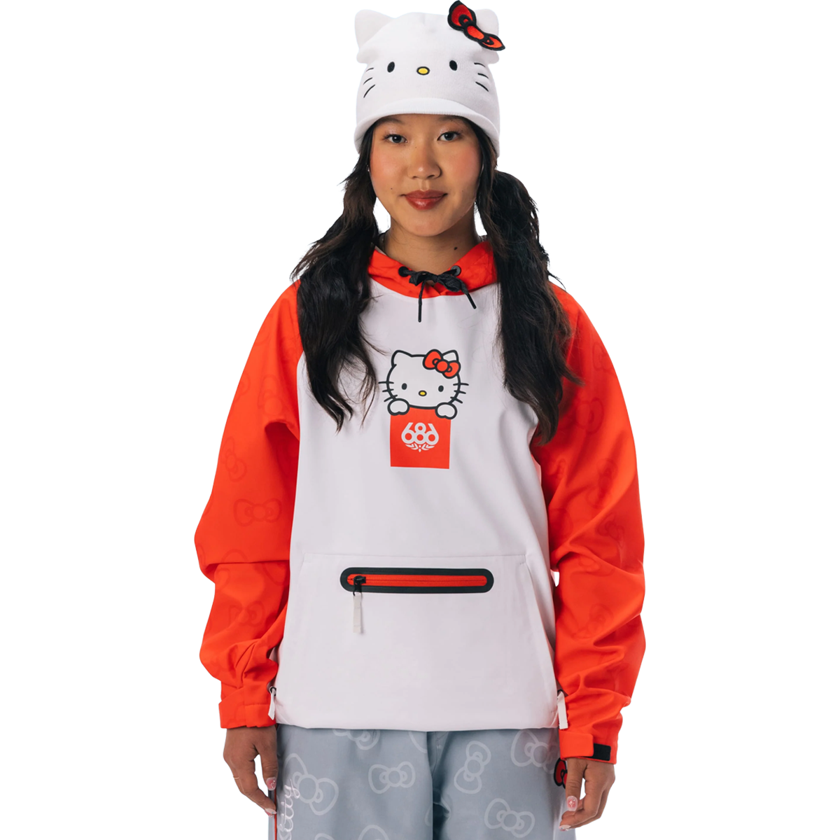 Women's Hello Kitty Waterproof Hoody alternate view