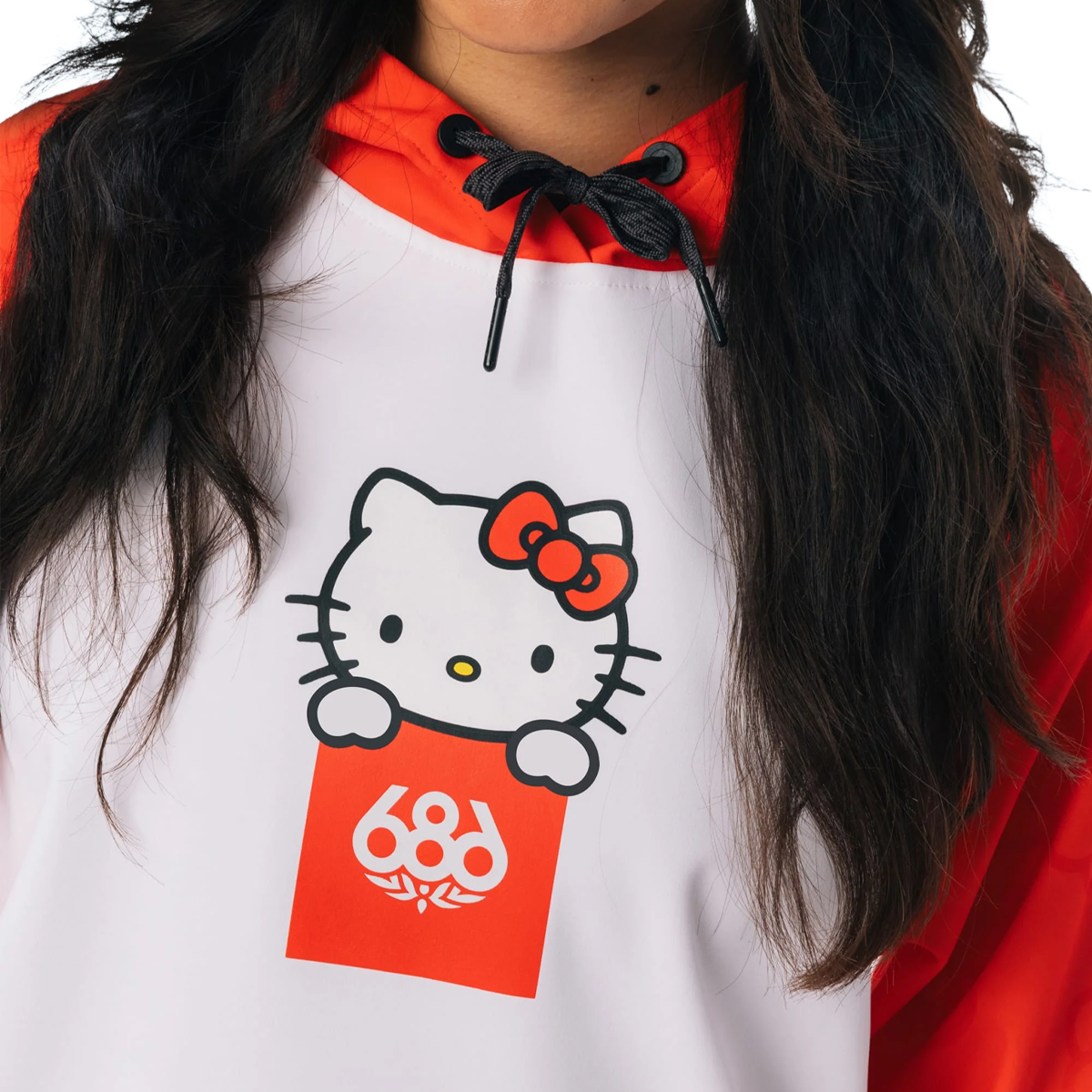 Women's Hello Kitty Waterproof Hoody alternate view