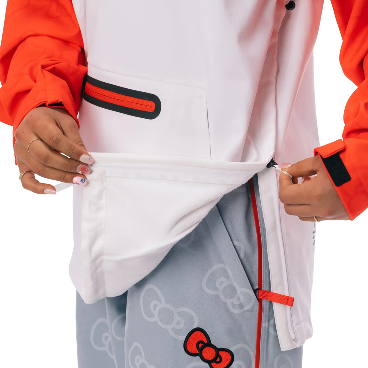 Women's Hello Kitty Waterproof Hoody alternate view