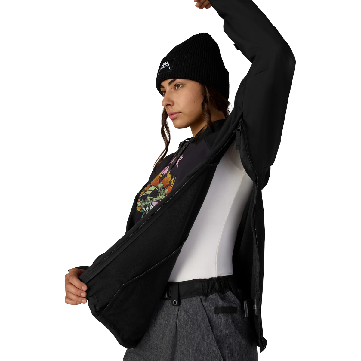 Women's Metallica Waterproof Hoody alternate view