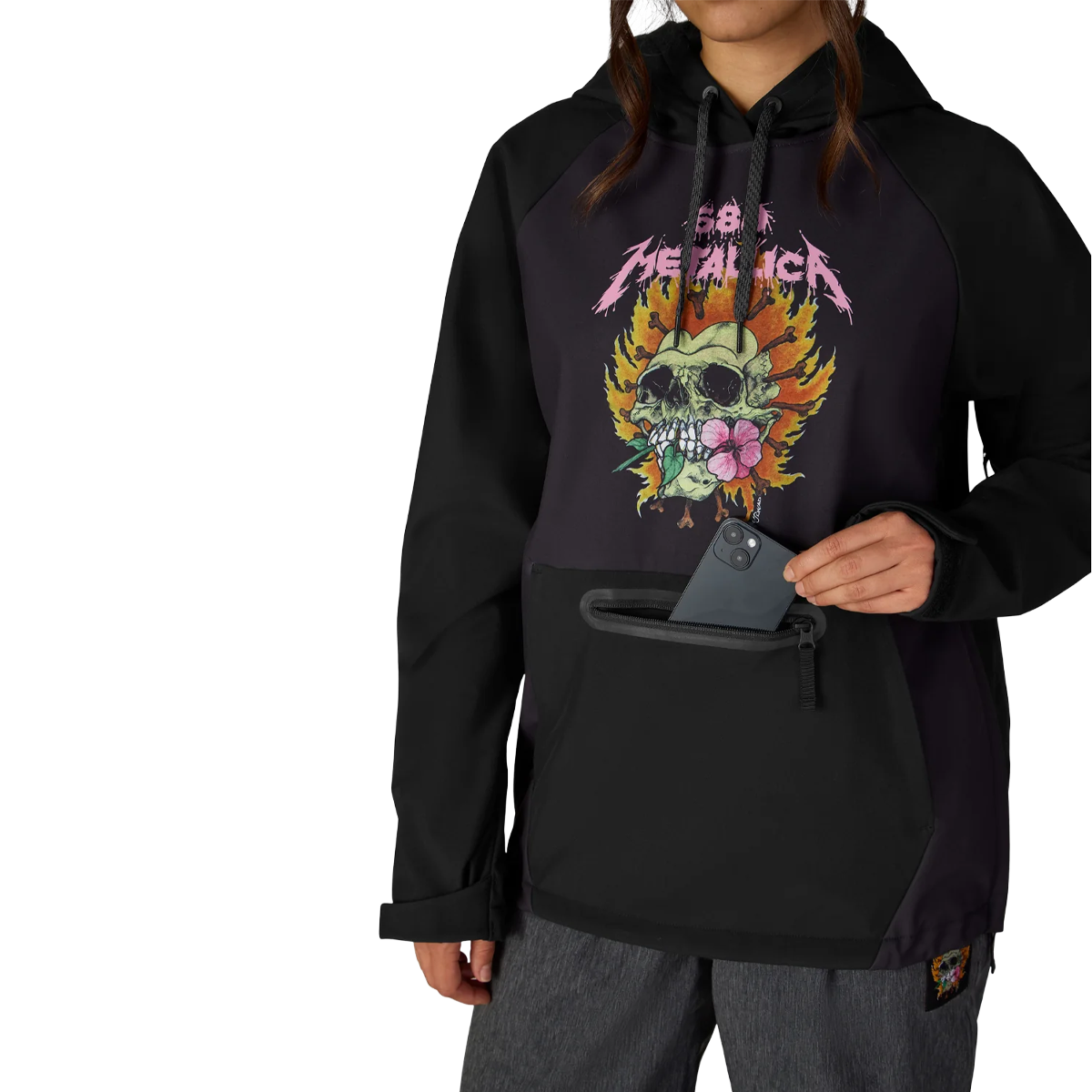 Women's Metallica Waterproof Hoody alternate view