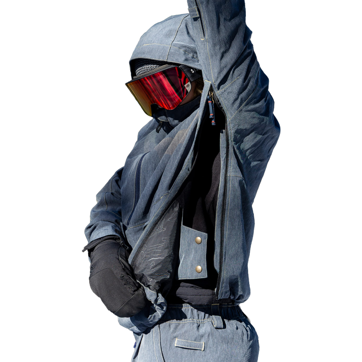 Women's Outline Shell Anorak alternate view