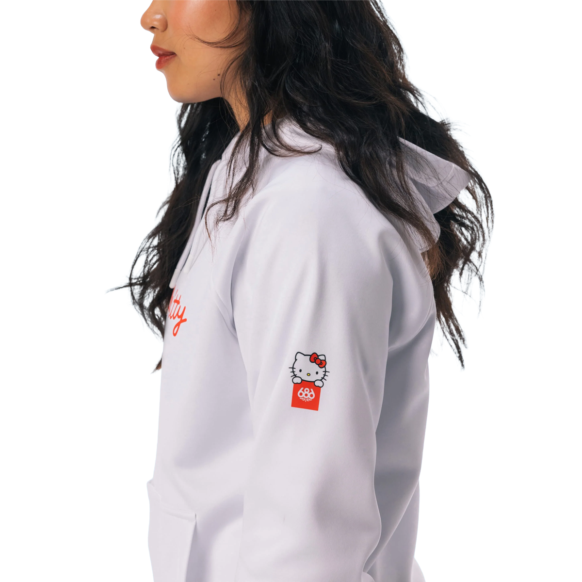 Women's Hello Kitty Bonded Fleece Pullover Hoody alternate view