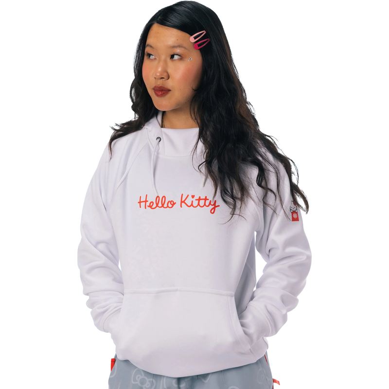 Women's Hello Kitty Bonded Fleece Pullover Hoody, Featured Image