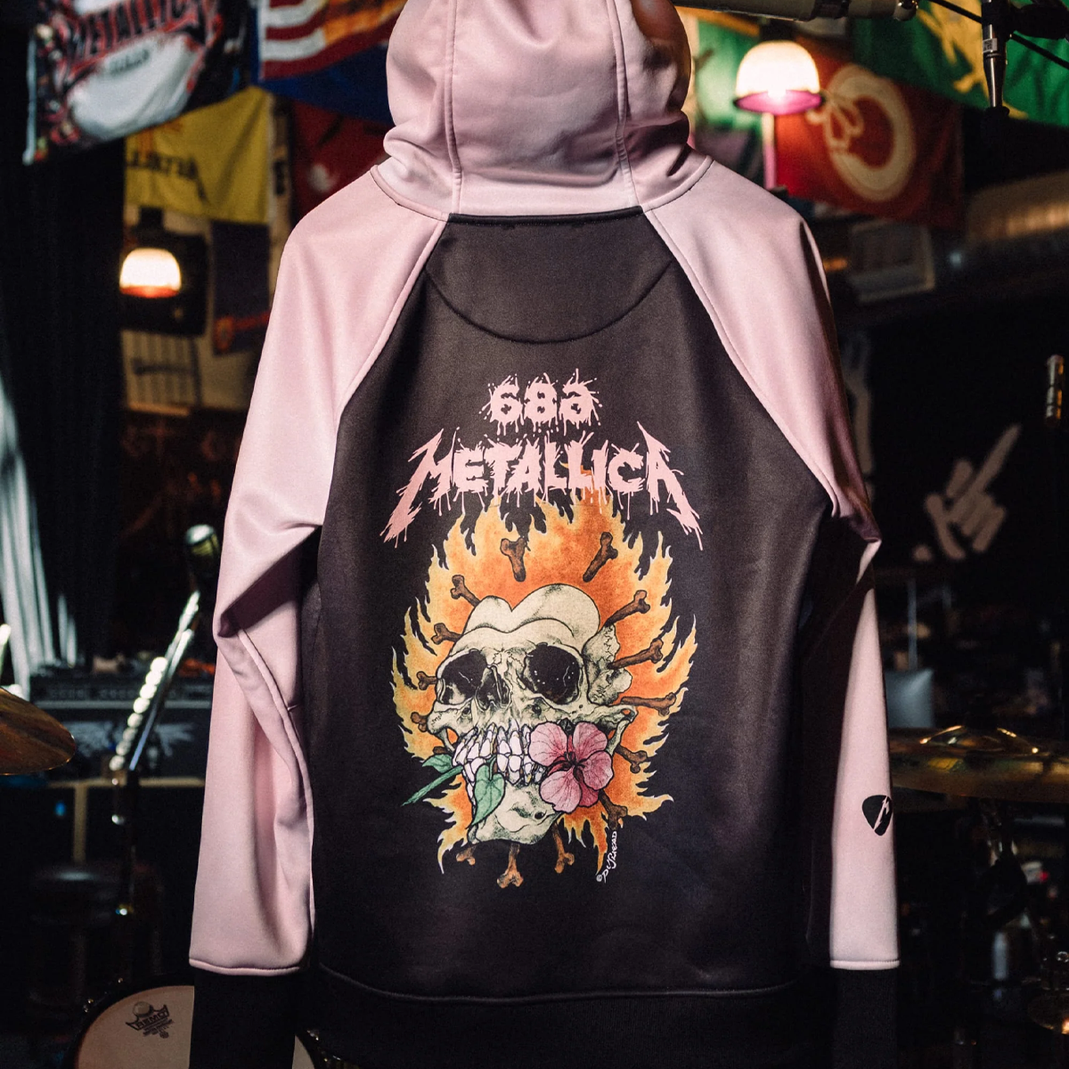 Women's Metallica Bonded Fleece Pullover Hoody alternate view