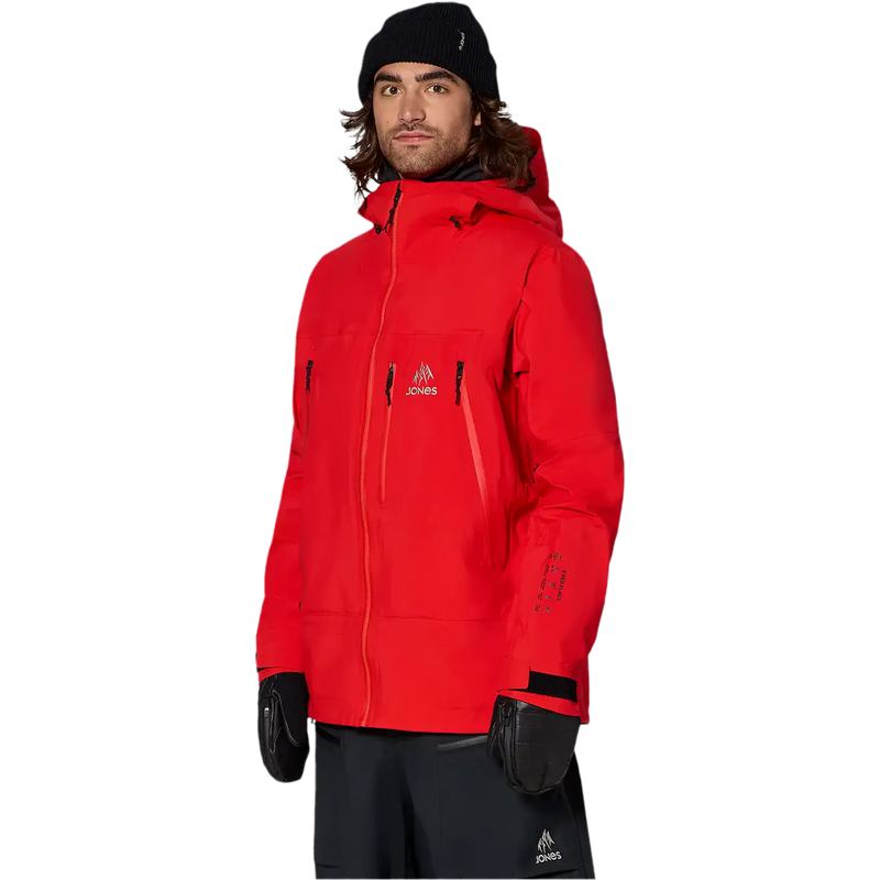 Jones Snowboards Men's Higher Gore-Tex 3L Jacket 3/4 Front