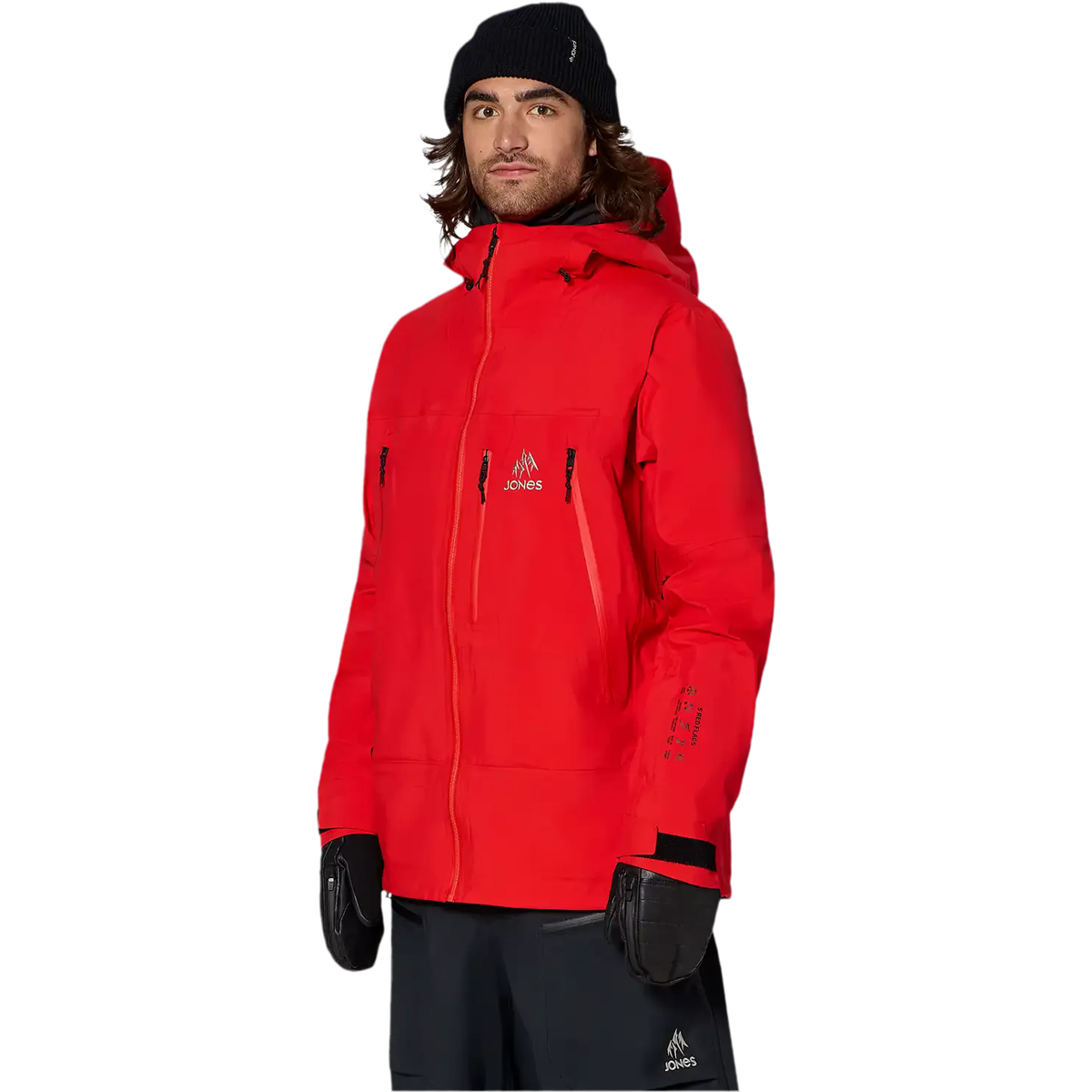 Jones Snowboards Men's Higher Gore-Tex 3L Jacket 3/4 Front